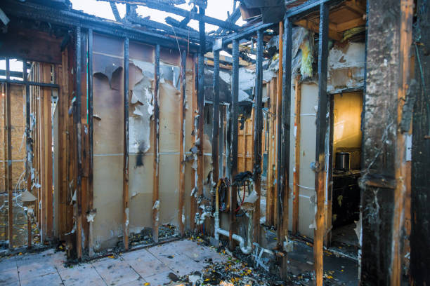 Professional Soot Cleanup technician working in San Mateo, CA